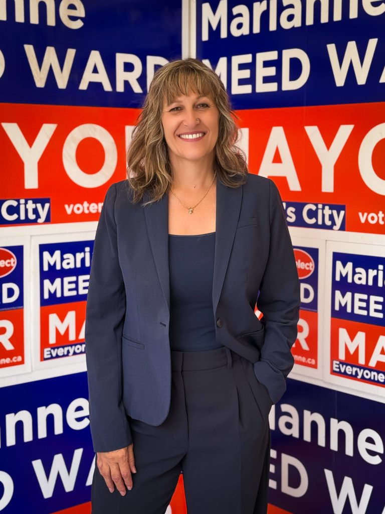 Marianne Meed Ward - at Burlington Mayor Re-election Campaign office